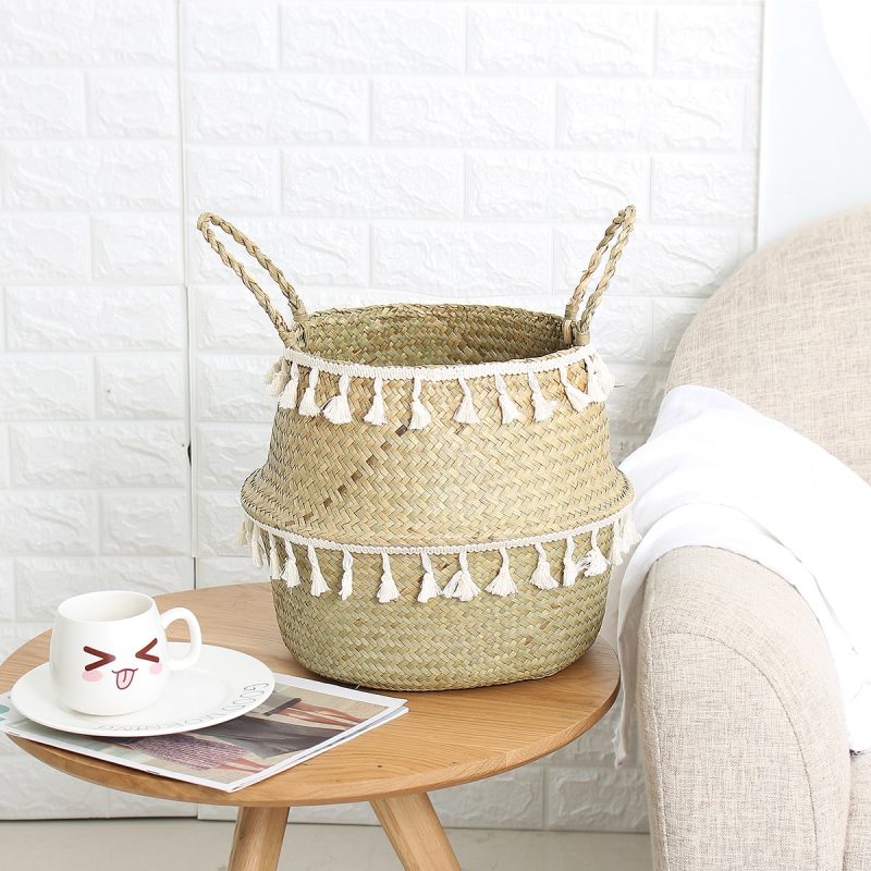 Handmade Eco-Friendly Seagrass Storage Baskets