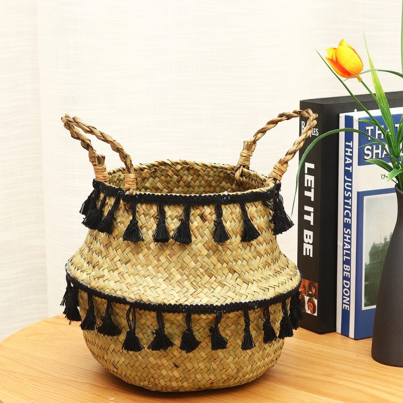 Handmade Eco-Friendly Seagrass Storage Baskets