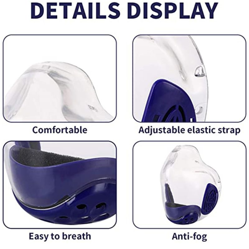 Transparent Reusable Nose and Mouth Shield