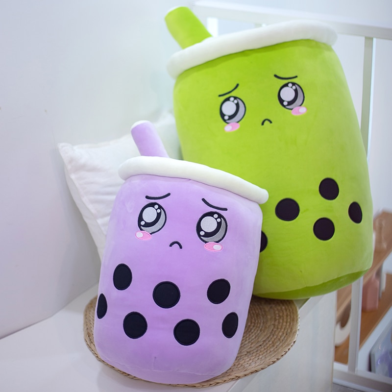 Super Soft Bubble Tea Pillow Plush Toy