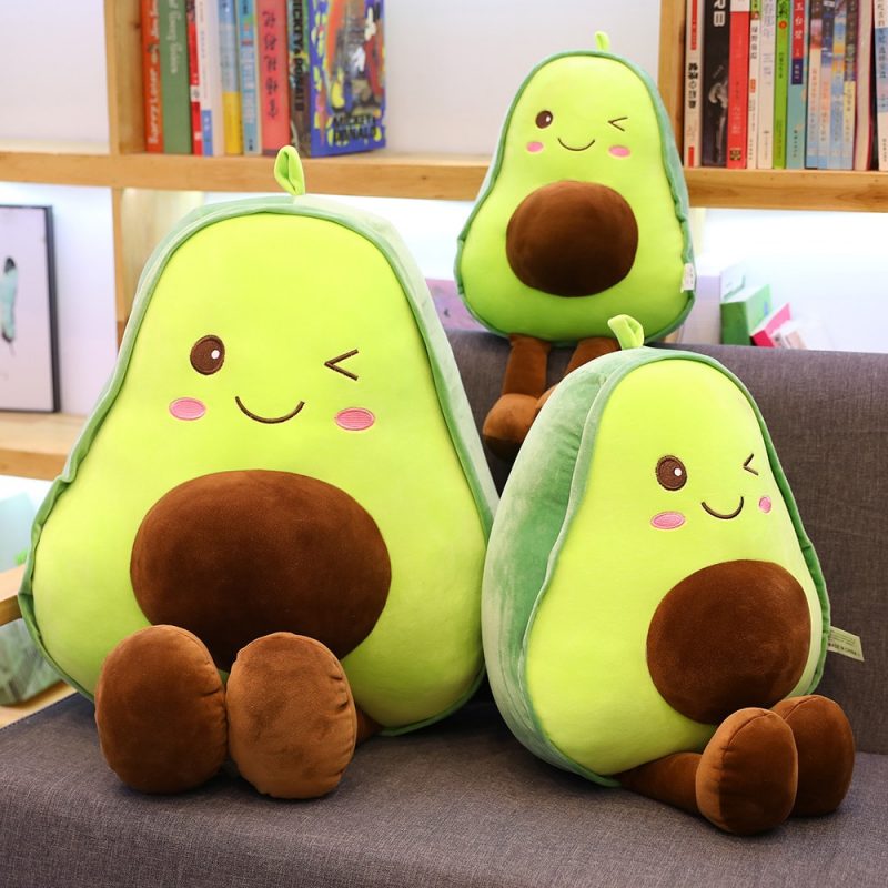 Super Soft Avocado Pillow Plush Toy